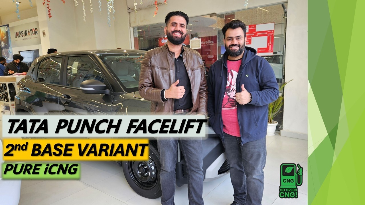 Tata Punch Facelift Pure CNG Variant