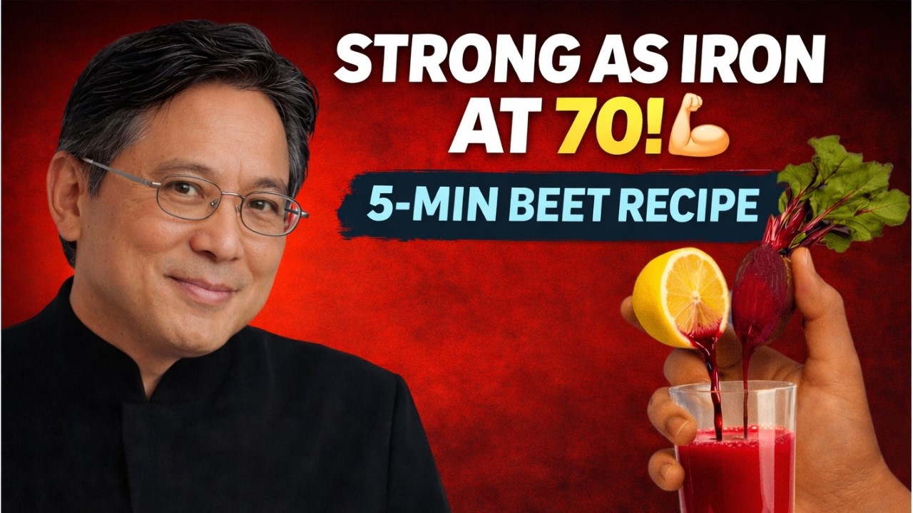 🥕5 MINUTES AND HARD AS IRON AGAIN EVEN AT 70 ! TRY BEST BEET RECIPE!