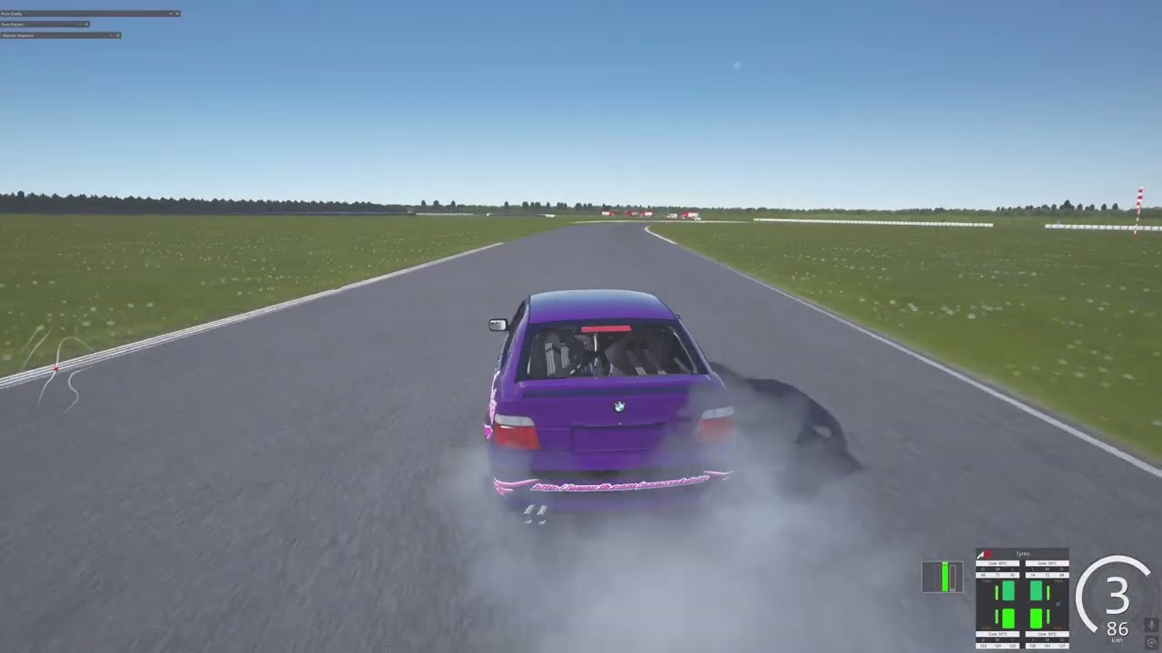 Assetto Corsa BMW E36 compact Silesian Ring