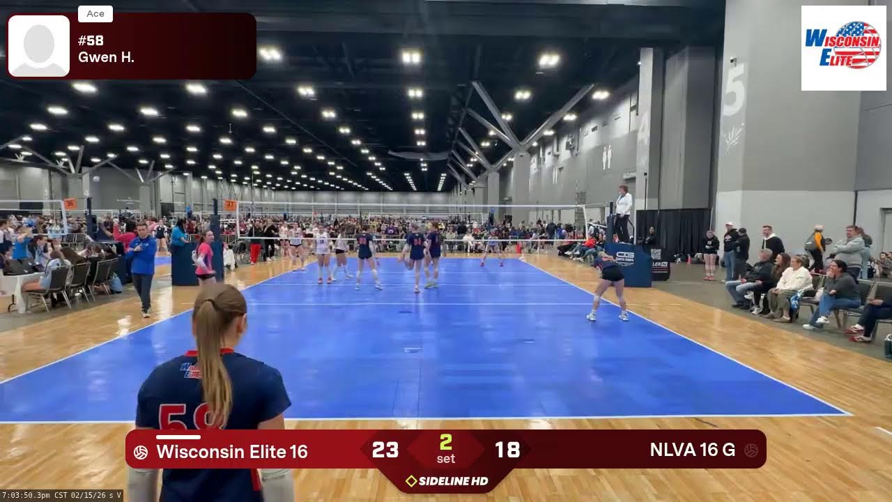 Wisconsin Elite 16 @ NLVA 16 G (2026.02.15)