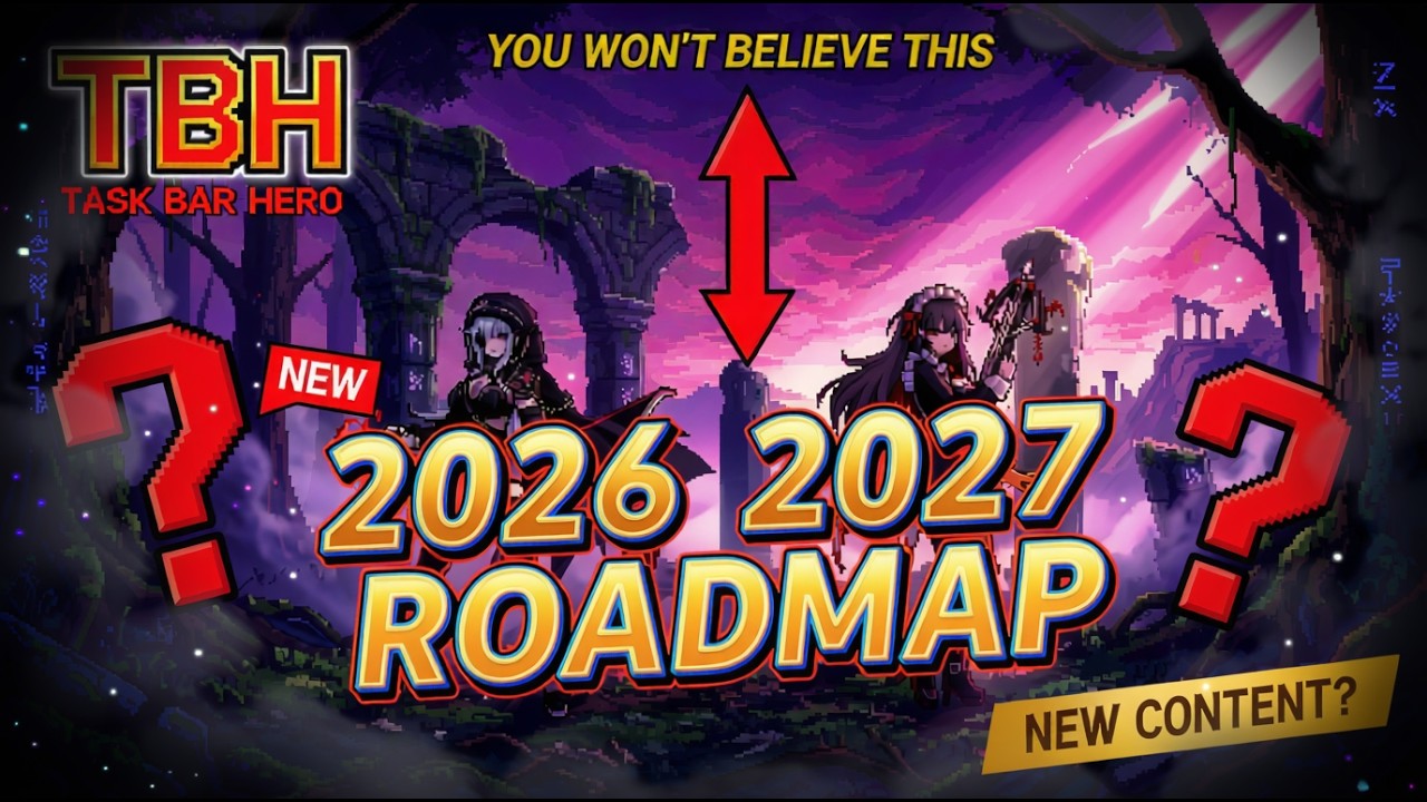 TASK BAR HERO: Дорожная карта на 2026-2027 гг. (ПОТРЯСАЮЩИЕ НОВОСТИ)