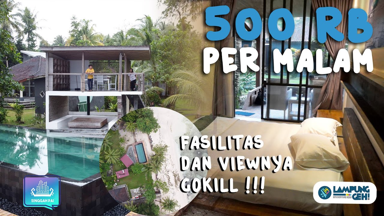 Inna's Villa Desa: Vila Pinggir Pantai dengan Nuansa Pedesaan yang Private | Lampung Geh