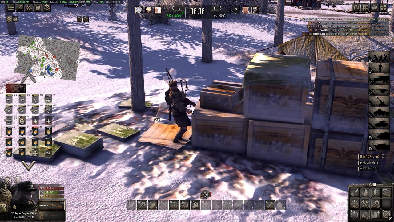 The Bagpiper Provides Moral Support 0.3.5 - Gates of Hell - Project Realism Mod, 3v3, Winter Walk