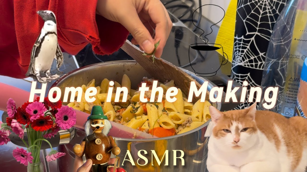 Homemaking: ASMR Cleaning, Cooking, Nature, Pets, Coffee | Immigrant Life