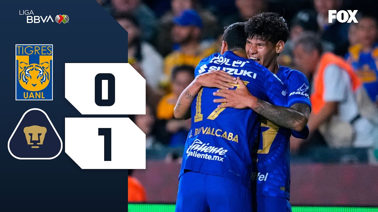 TIGRES 0-1 PUMAS | RESUMEN | LIGA MX | CLAUSURA 2026 | JORNADA 2