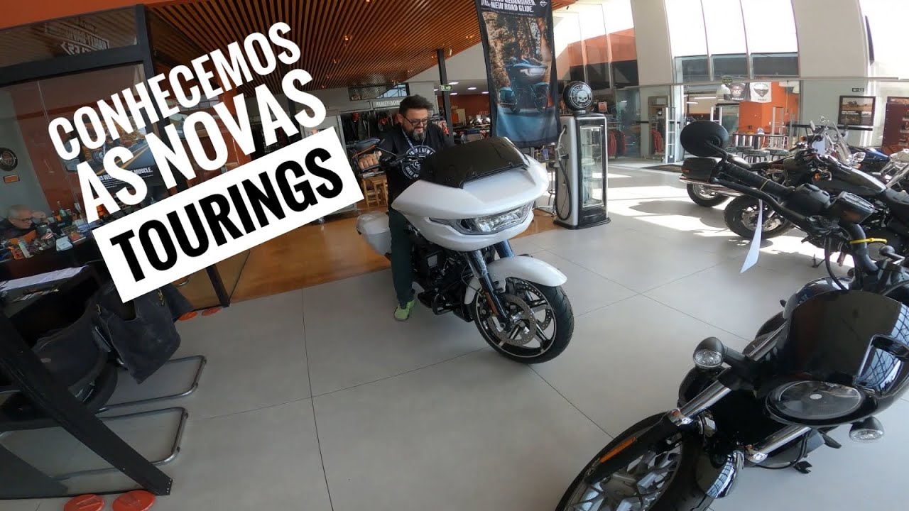 CONHECEMOS AS NOVAS TOURINGS DA HARLEY DAVIDSON - Road e Street Glide Special