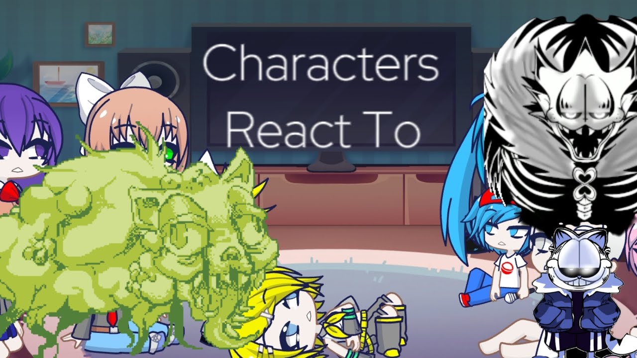 Characters React To Gorefield V2|3/??|gacha life 2