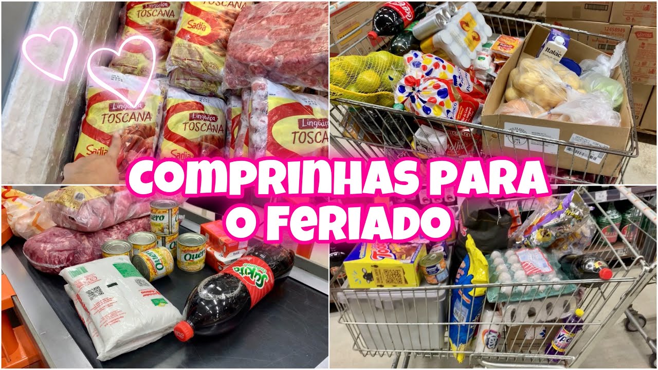 VIAGEM DE FERIADO | COMPRAS DO MERCADO + ARRUMANDO AS MALAS - Larissa dos Anjos