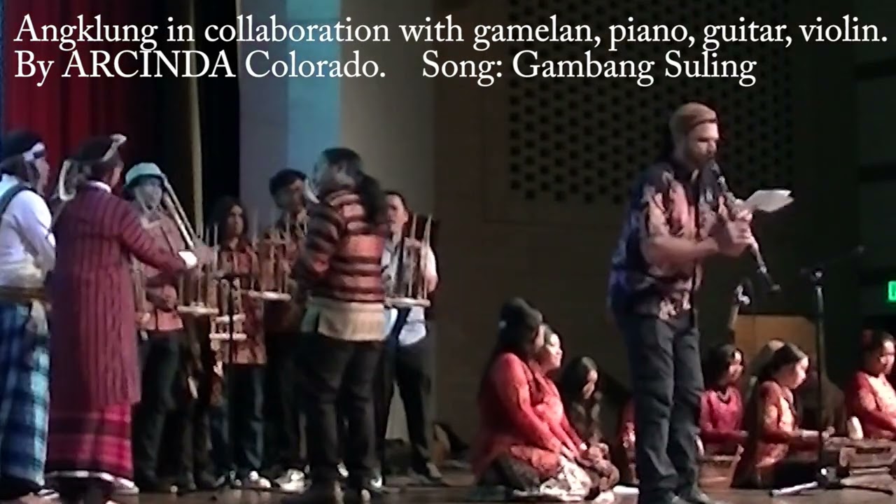 ARCINDA Gambang Suling Angklung Gamelan Collaboration