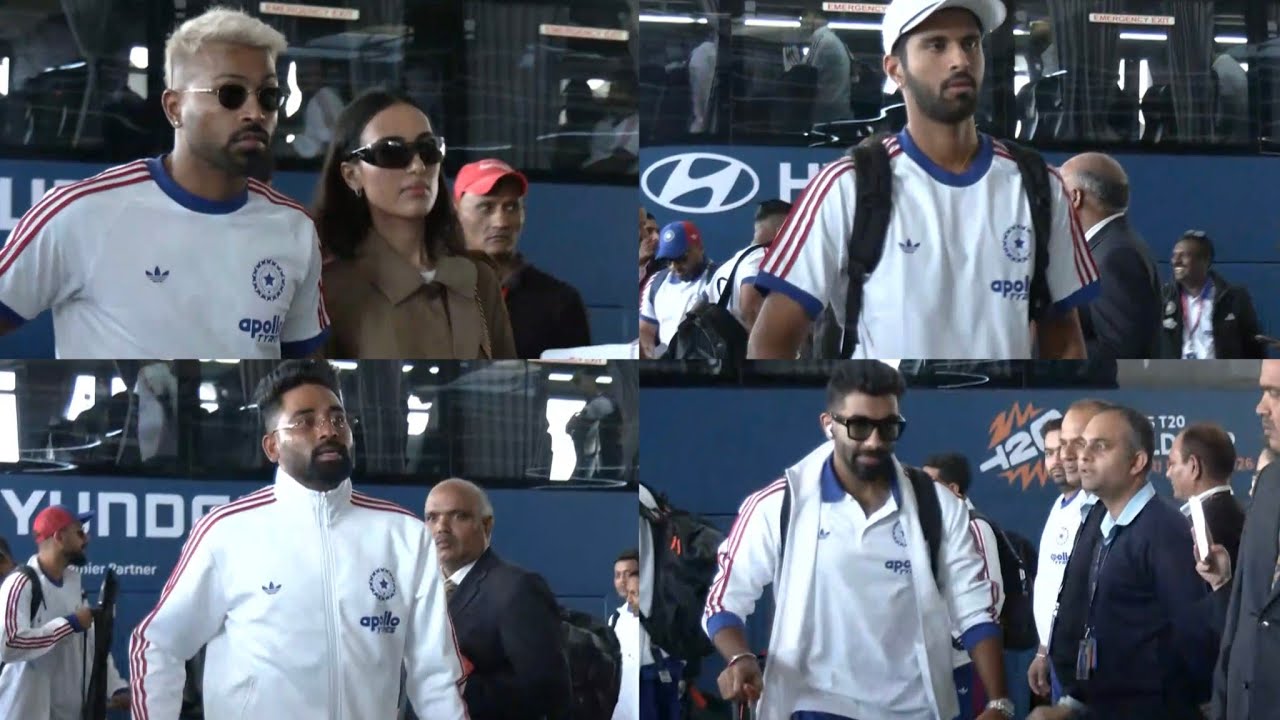 IND vs PAK: Team India Leaves for Colombo Ahead of Feb 15 T20 World Cup Clash | Delhi Airport 