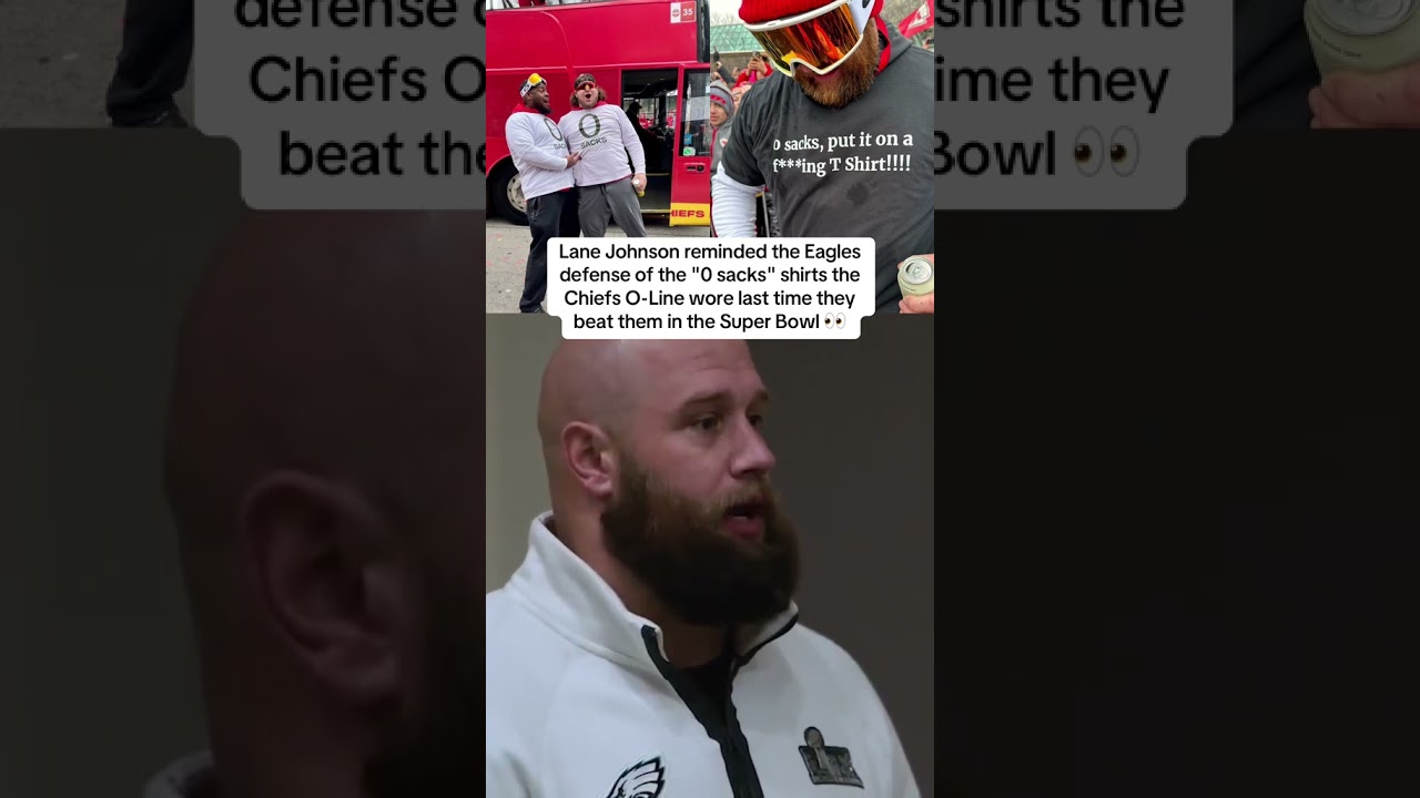 The Eagles sacked Patrick Mahomes SIX times 🔥 (via @philadelphiaeagles/TT)