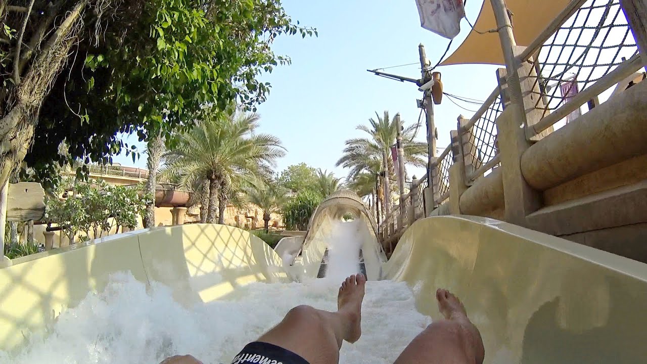 White Water Wadi Slide at Wild Wadi Waterpark