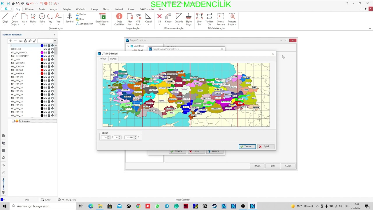 1-NETCAD ANA MENÜ