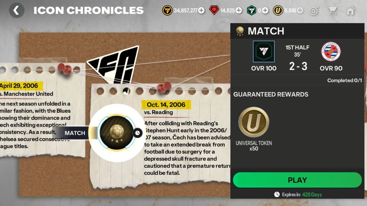 Icon Chronicles Petr Cech Chapter 3 Game 2