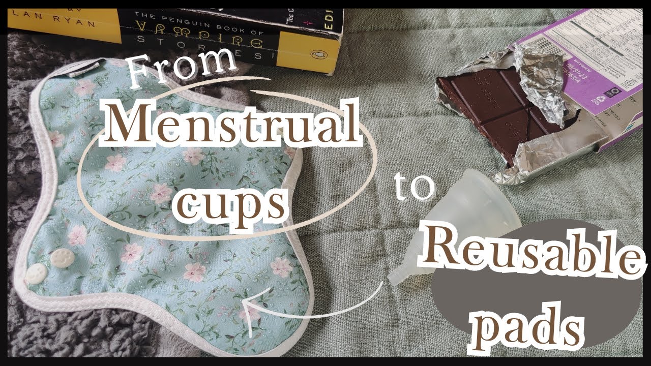 My thoughts going from menstrual cups to reusable pads | ft. Hannah Pads