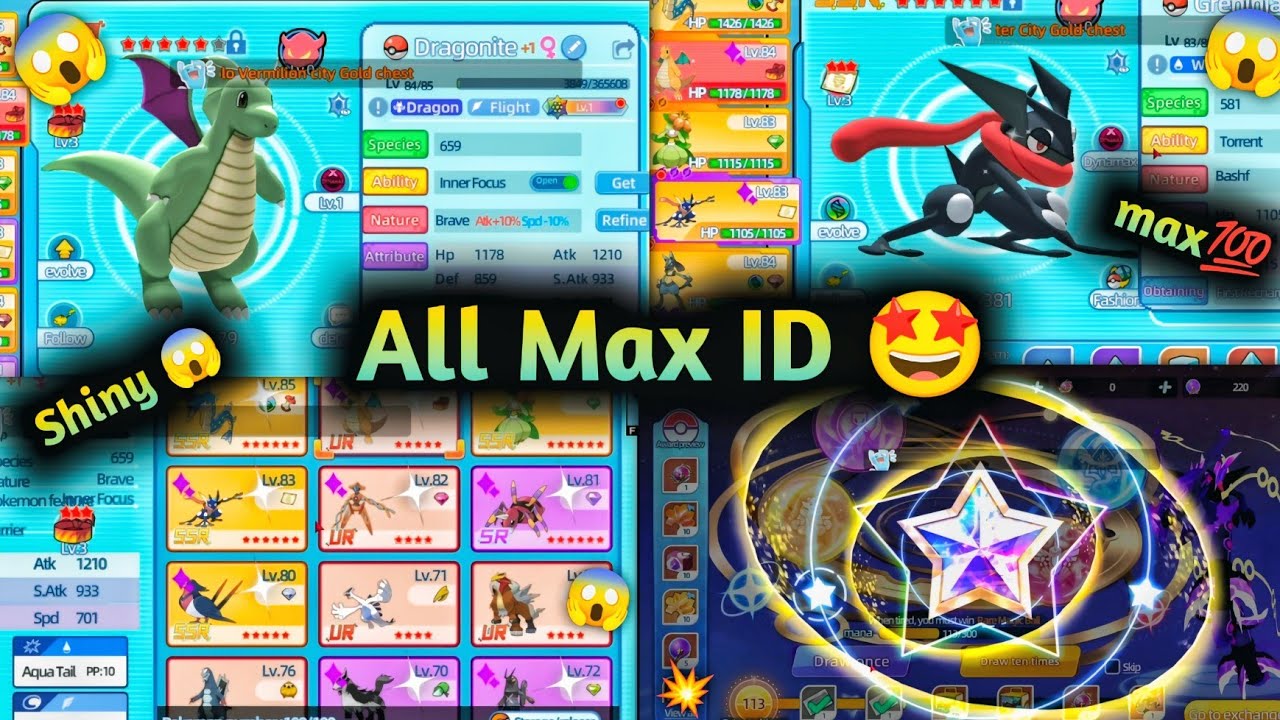 85 level Max ID 😱😱|| Pocket Battle pro max id review
