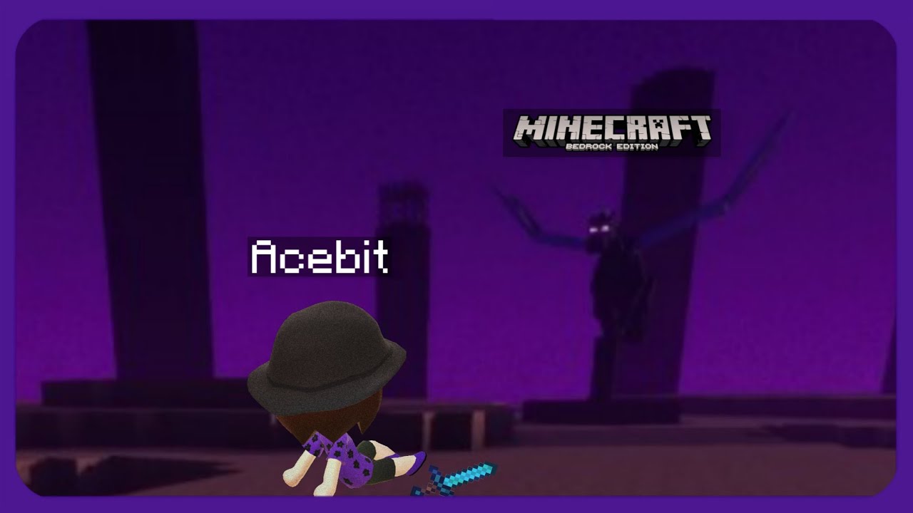ICH spiele zum LETZTEN MAL Minecraft Bedrock.
