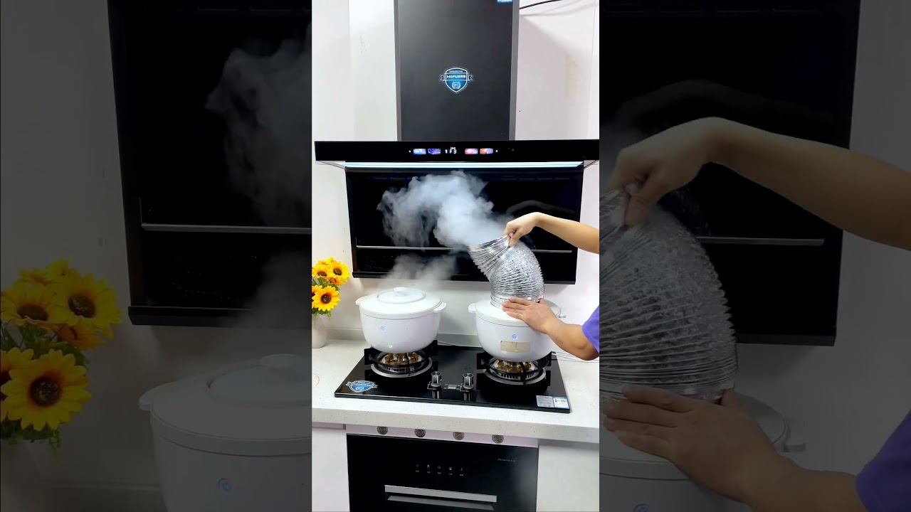 auto chimney for kitchen #chimney #youtubeshorts #views #stovekitchen002 #shortsfeed