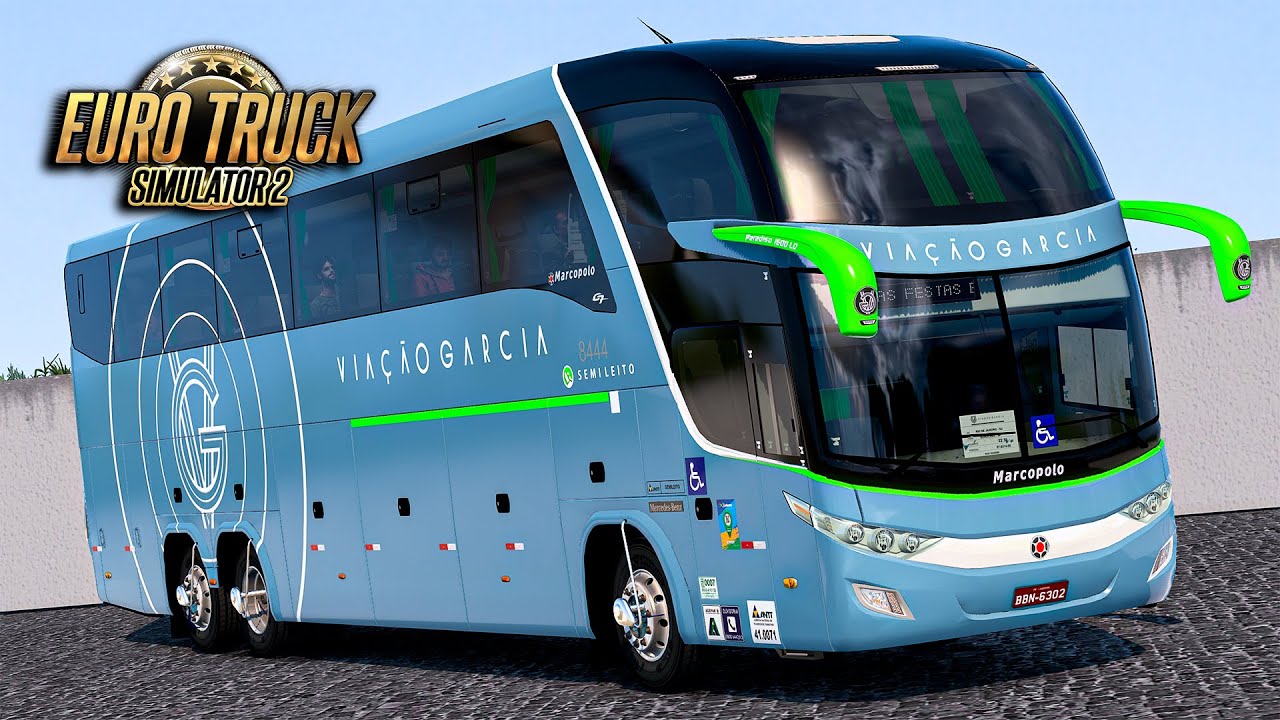 Ônibus Marcopolo Paradiso G7 1600LD - Euro Truck 2 Mods 1.49