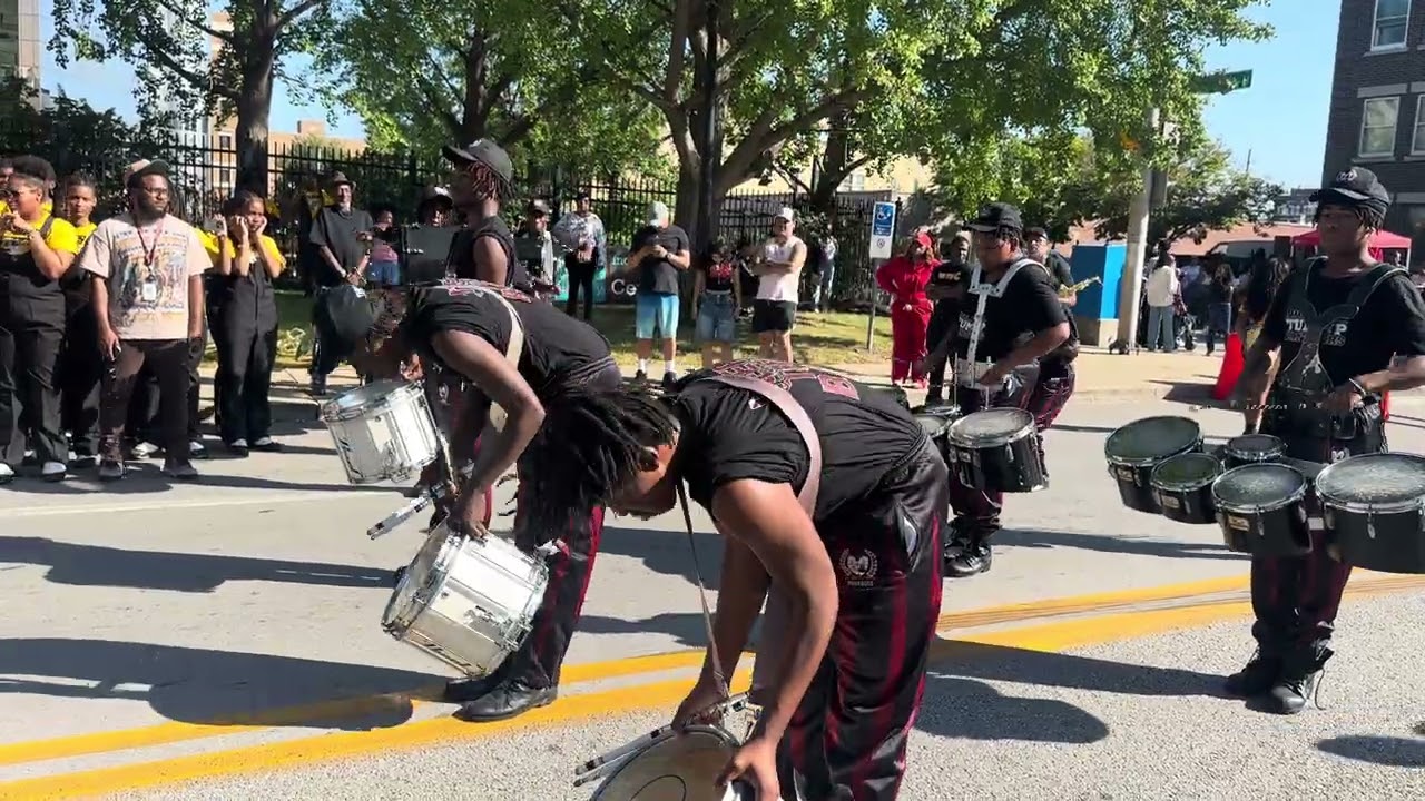 Linden McKinley “Legion of Boom” vs Louisville Central HS Drumline Battle @ Circle City Classic 2025