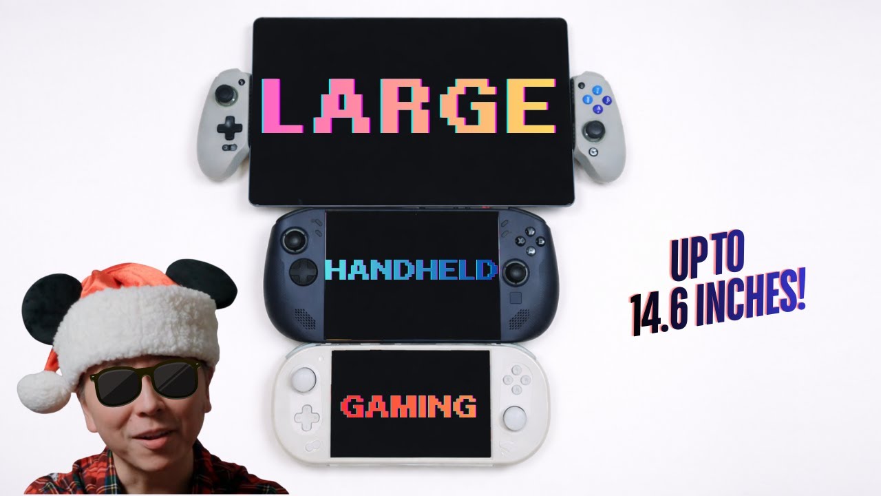 MAXIMUM IMMERSION! Large Tablet Handheld Gaming