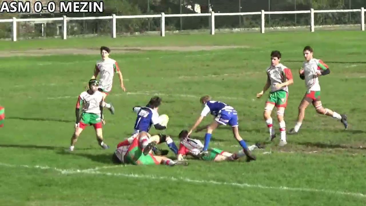 match cadets du 19-11-22 Miramont de Guyenne / Mézin