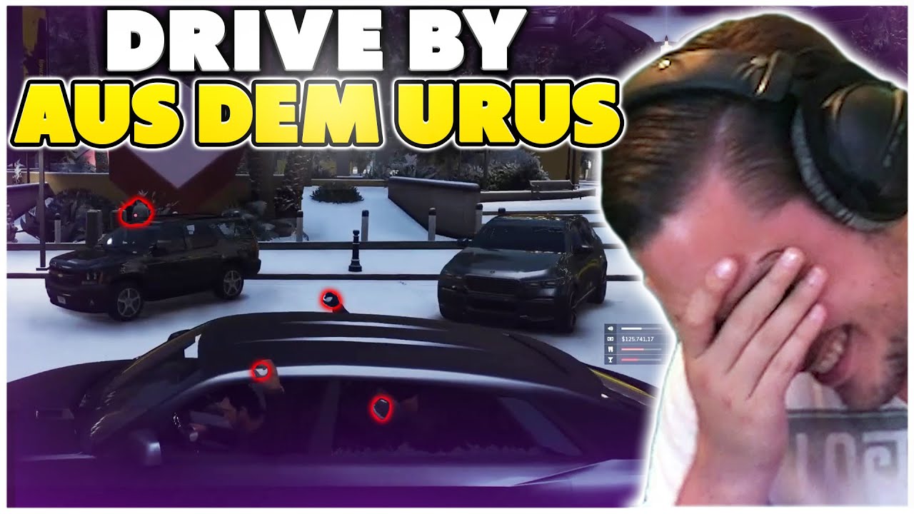 Schneebälle Drive by aus dem Urus | GTA 5 RP Highlights