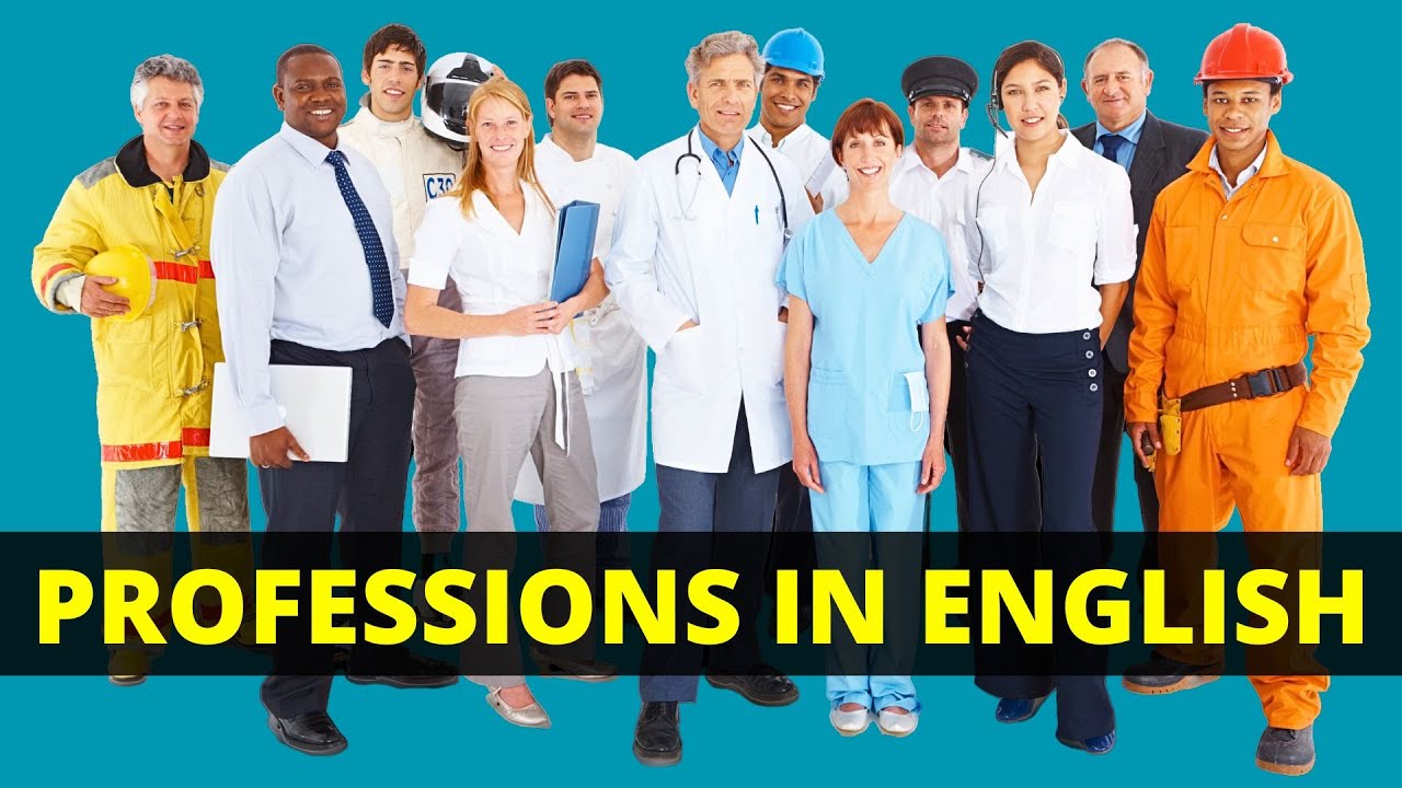 Aprenda 40 Profissões em Inglês em Menos de 8 Minutos