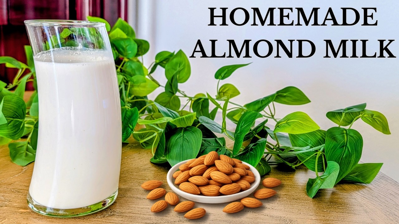 How to Make Almond Milk (No Additives, No Sugar, No Grit)
