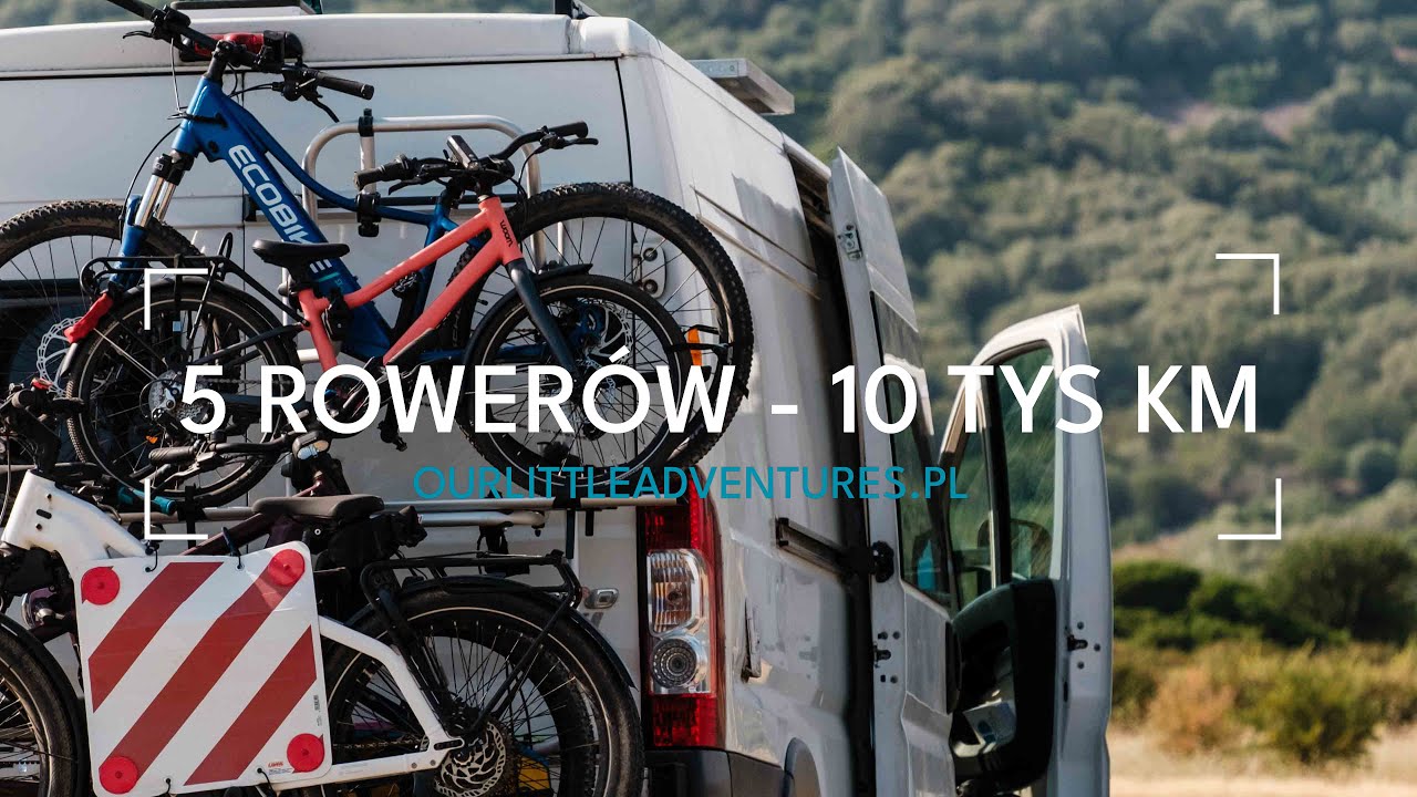 Pięć rowerów - 10 tys. kilometrów