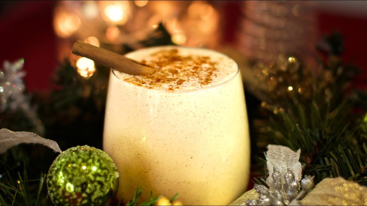 Vegan Eggless Nog - Easy Christmas Drink Recipe Idea!