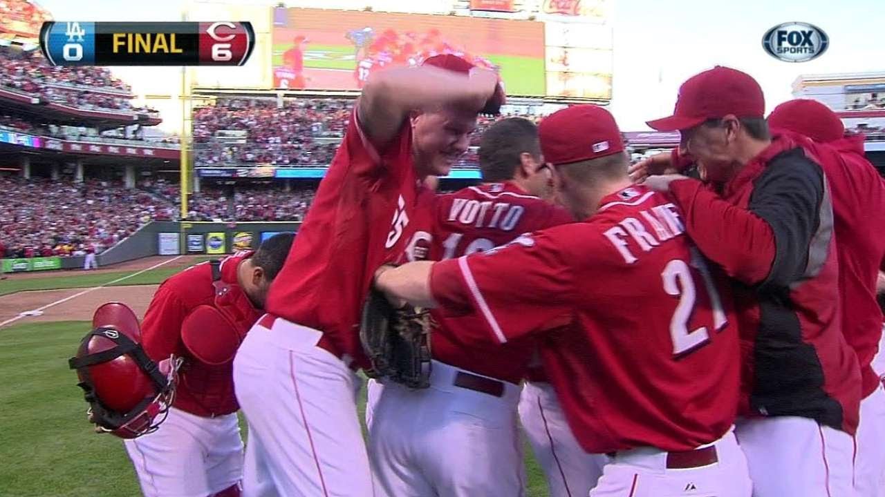 LAD@CIN: Reds clinch NL Central with win over Dodgers