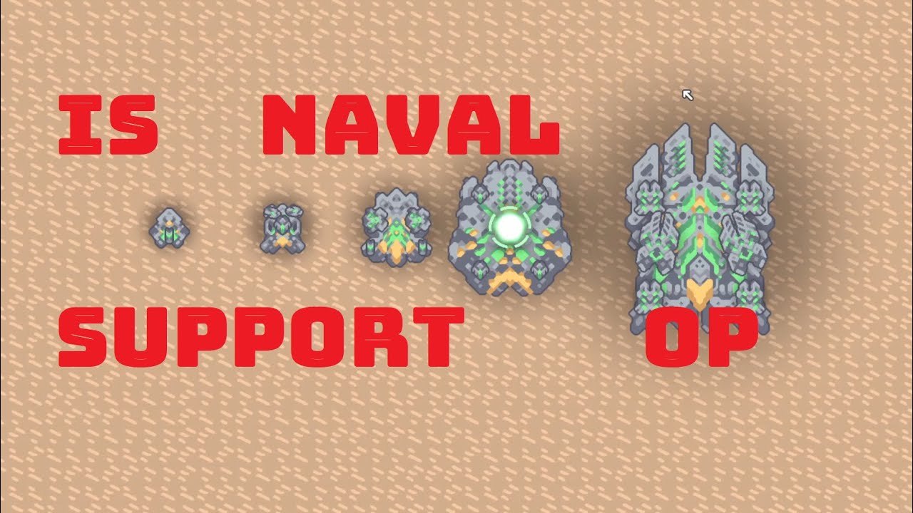 Is Naval Support OP? Mindustry V7