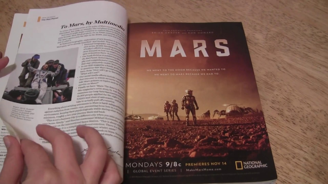 ASMR Nat Geo Whisper #2 (flipping through another National Geoghraphic issue)