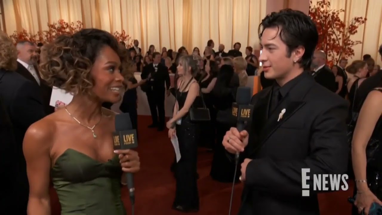 Zuri Hall interviews Hudson Williams at the Oscars 2026