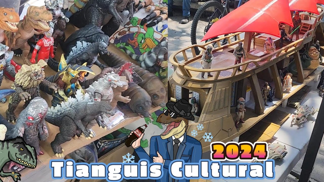 Cacería Tianguis Cultural Guadalajara 2024, Star Wars, Jurassic World y Mas!