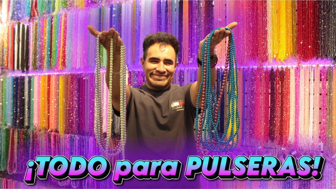 PEDRERIA para PULSERAS💎en Plaza Izazaga 89 | Collar | Hilo | Dijes