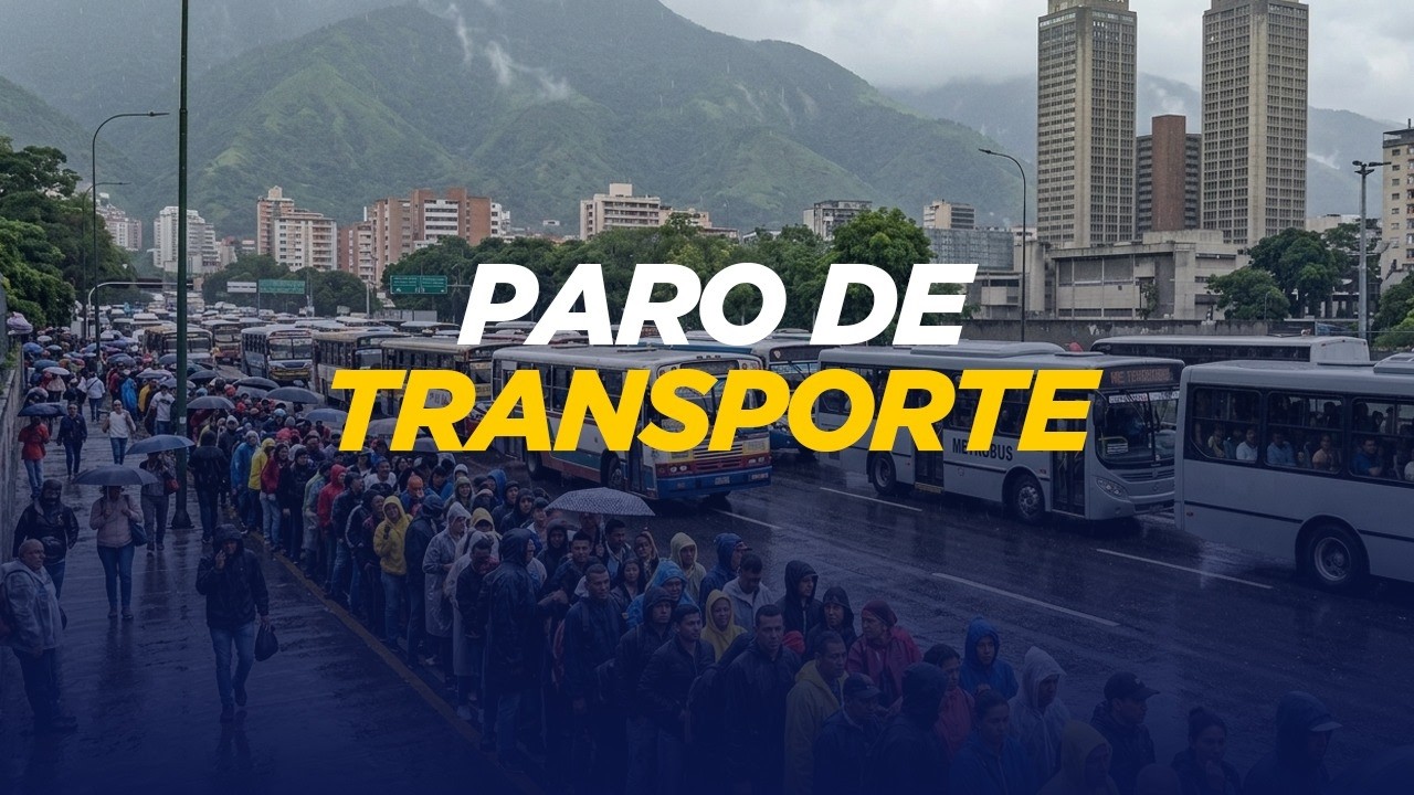 ¡PARO TOTAL! Caracas sin transporte: Gremios exigen pasaje a 120 Bolívares