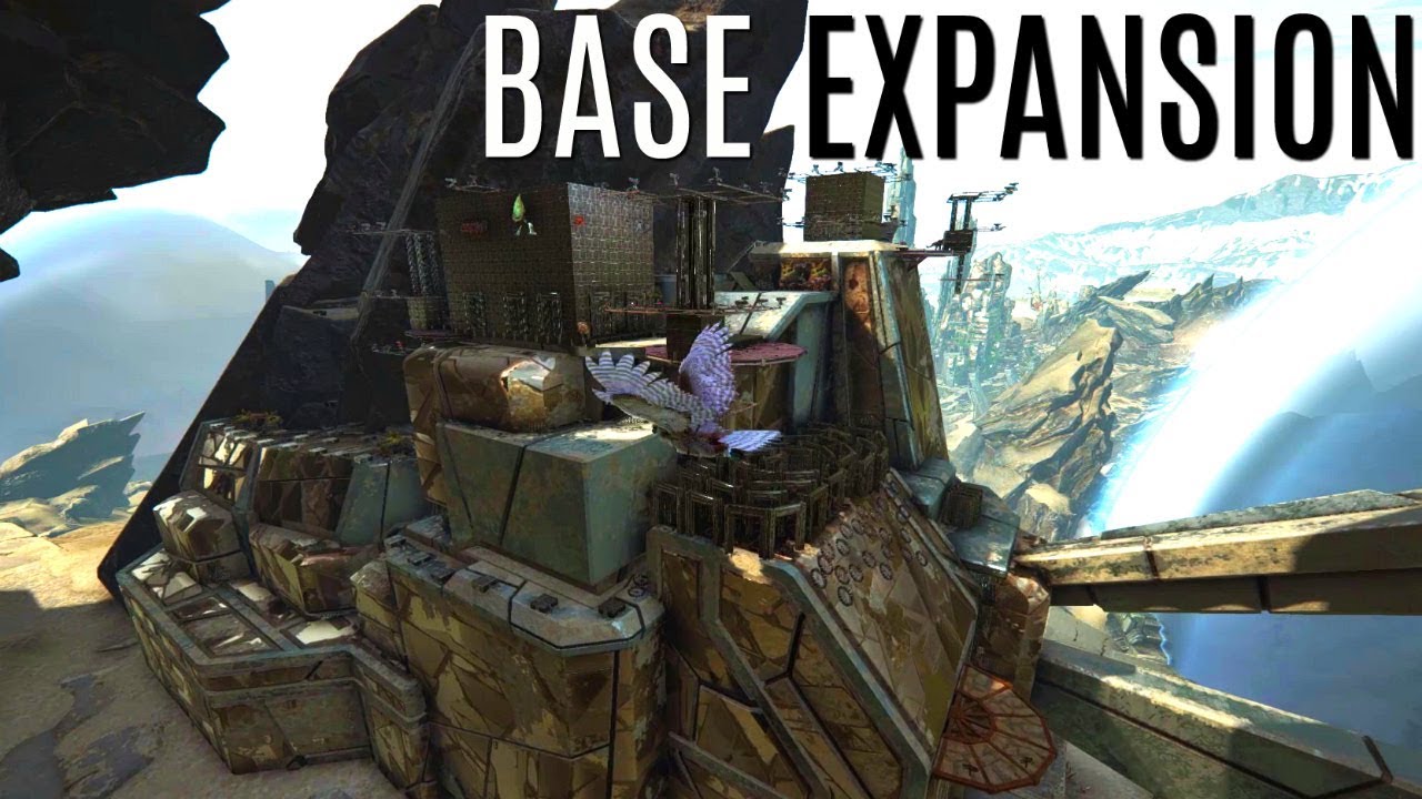 BASE EXPANSION and Chitin/Drop Farm - Official Extinction PVP - ARK Survival