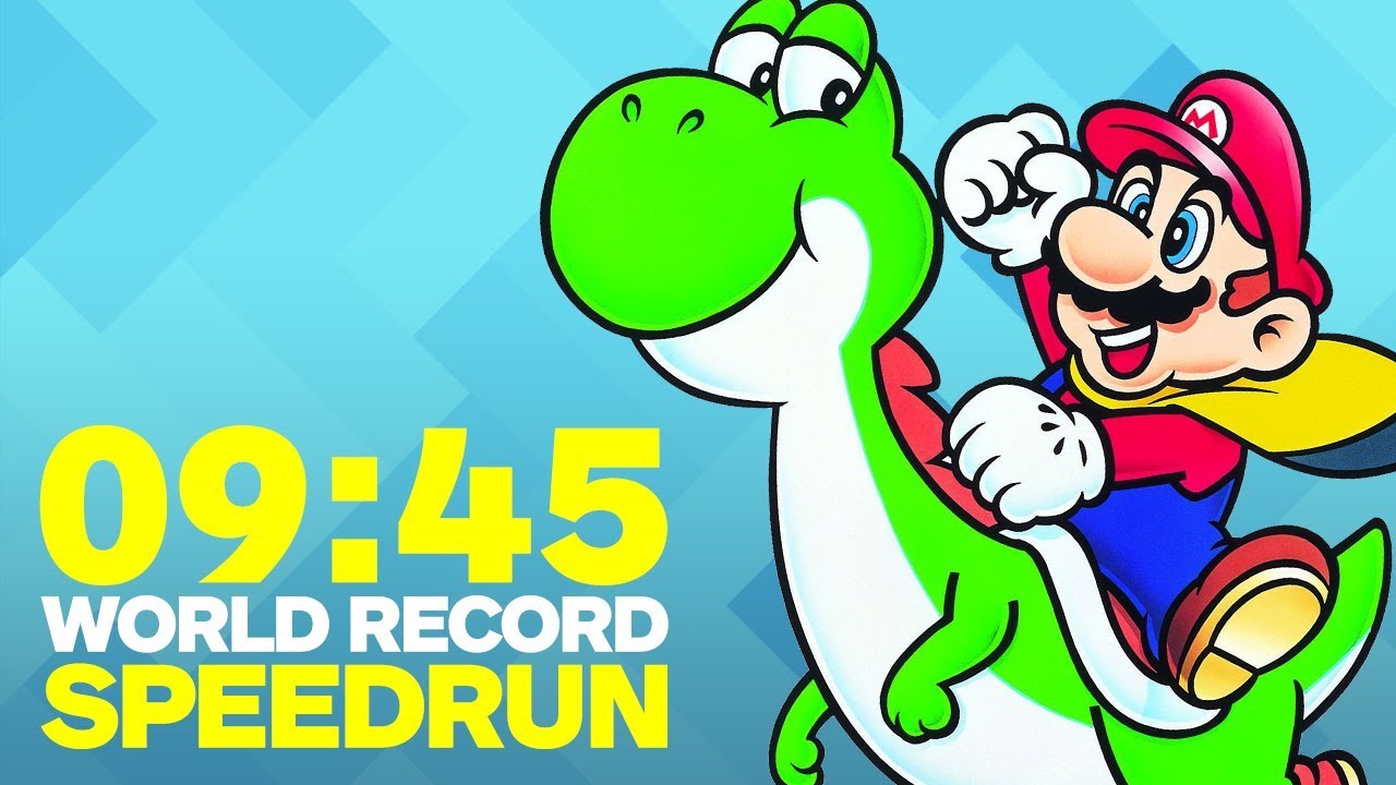 Super Mario World Finished In Under 10 Minutes (Speedrun)