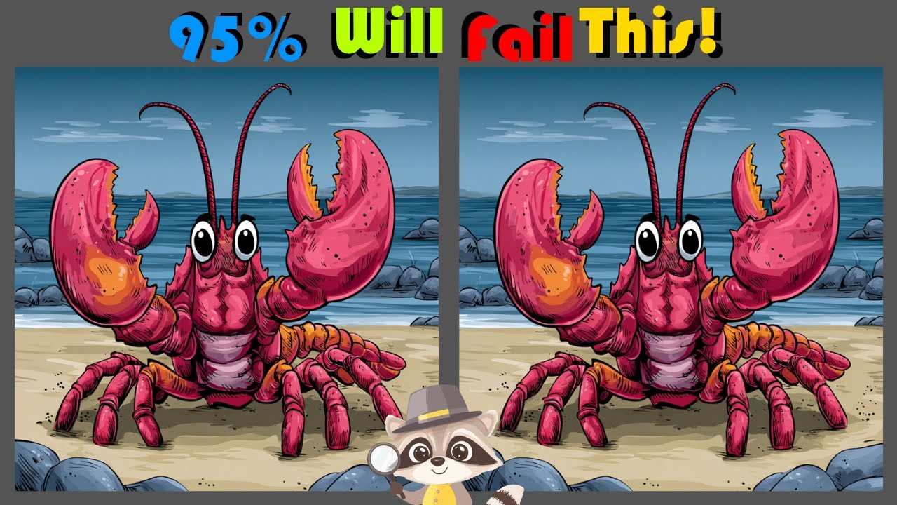 Spot The Difference | 95% Will Fail This! #28 #quiz #detectivepuzzle #puzzle #spotthedifference