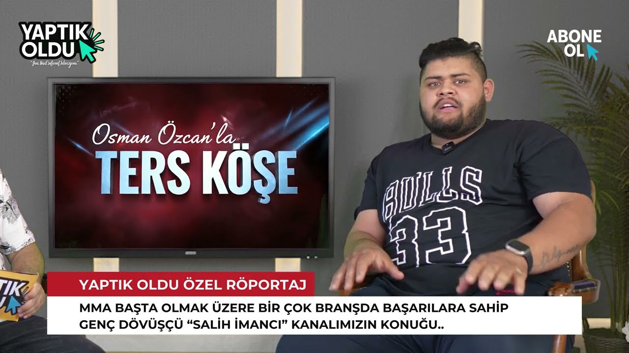 #1 TERS KÖŞE (Konuk SALİH İMANCI) #mma #boks #podcast