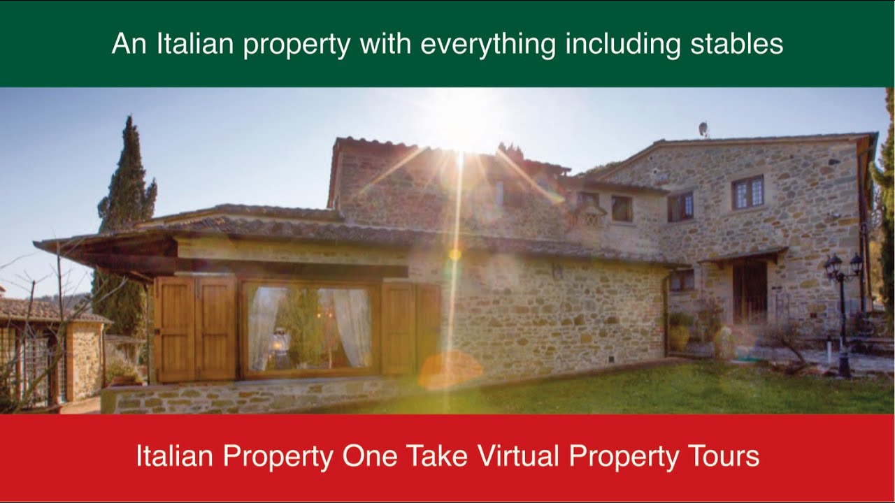 Casa Corte, Anghiari, Tuscany. Italian Property Virtual Tours.