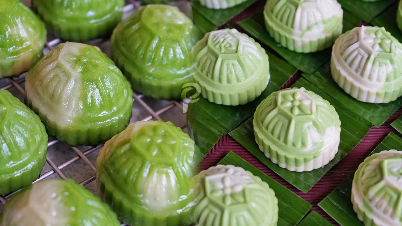 RESEP KUE KU / KUE THOK ISIAN KACANG HIJAU LEMBUT KENYAL & LENTUR ENAK BGT