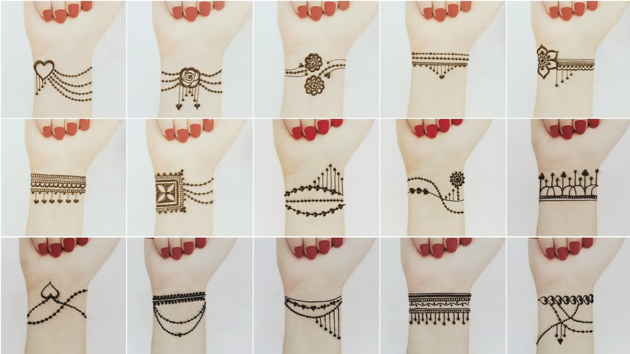 New jwellery mehndi design || Trending bracelet mehndi design || Mehandi Design 