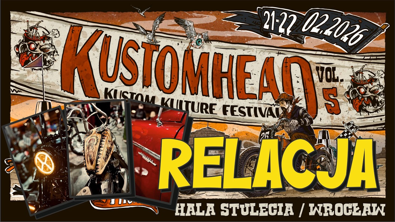 Kustomhead, Wrocław, Hala Stulecia, 21.02.2026 #motocykle #custom #kustomhead #kustomkulture