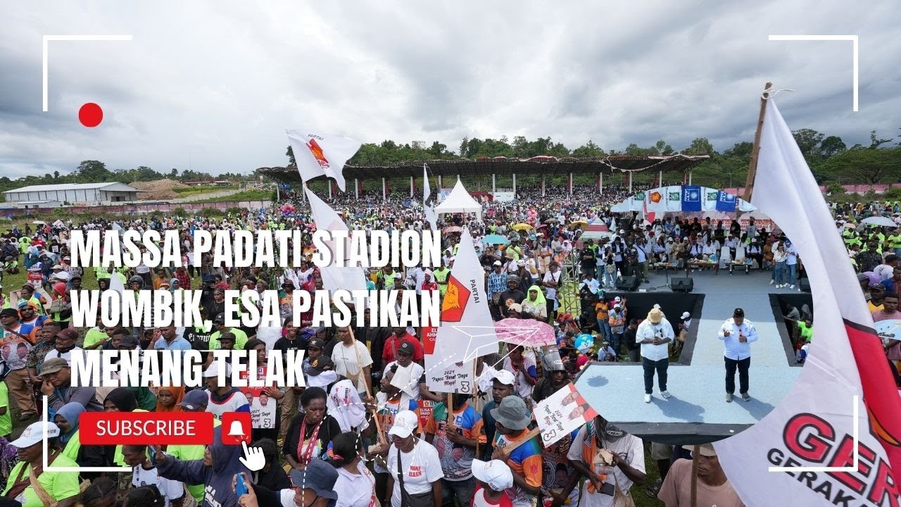 Massa Padati Stadion Wombik, ESA Pastikan Menang Telak