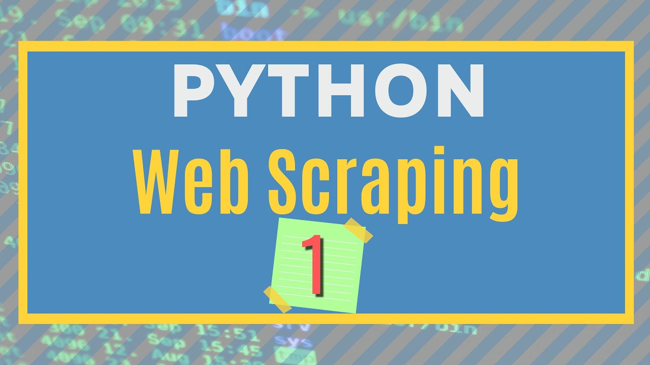 Python Web Scraping - İnternetten Veri Çekmek Ders - 1