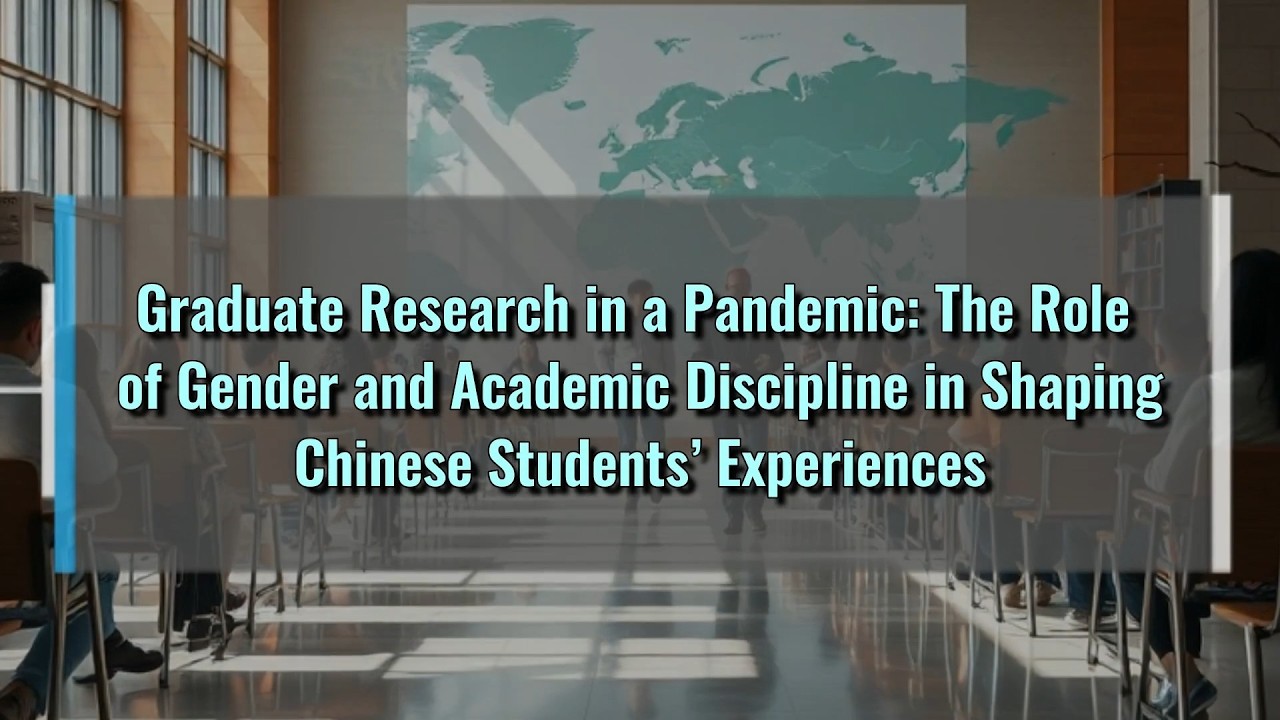 Graduate Research in a Pandemic: The Role of Gender and Academic Discipline