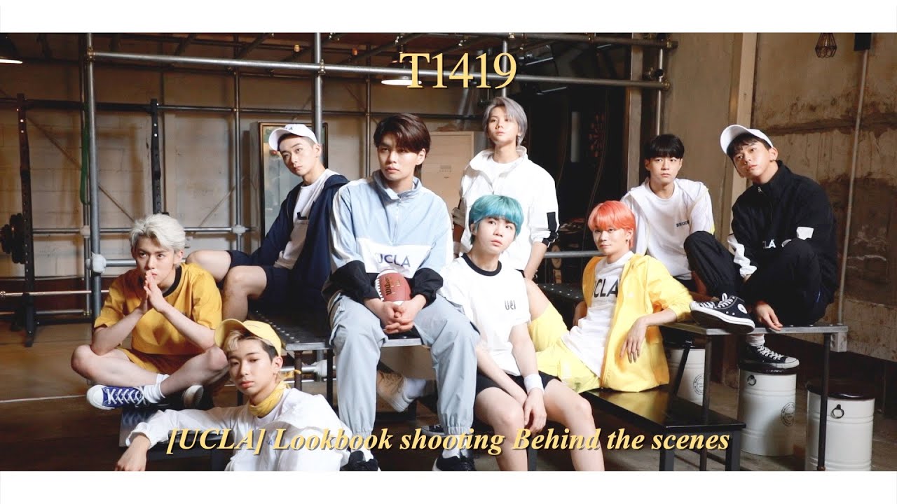 T1419 - [UCLA] 룩북 화보 촬영 비하인드💕 [UCLA] Lookbook shooting Behind the scenes🎈